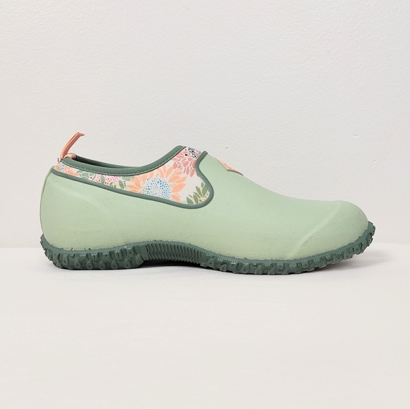 Muck Boot Company Women's Muckster II Low Shoes Size 9 Reseda Sunflower Green - Picture 2 of 7